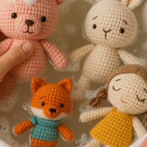 Cómo lavar amigurumis correctamente: Guía completa paso a paso