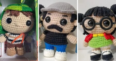 La nueva receta de amigurumis de la Vecindad del Chavo es un éxito en el curso Fábrica de Amigurumis