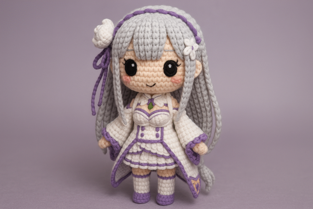 Cómo hacer Puntos en 3D para Amigurumis Especiales de Crochê paso a paso