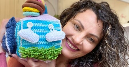 Artesana Crea Amigurumi Reversible Increíble: Una Joya del Arte en Crochet