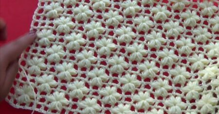 Cómo hacer Punto Jazmín de Crochet paso a paso (Guía Completa)