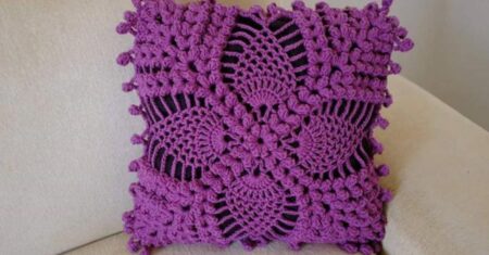 Cómo hacer Punto Piña y Punto Estrella de crochet paso a paso