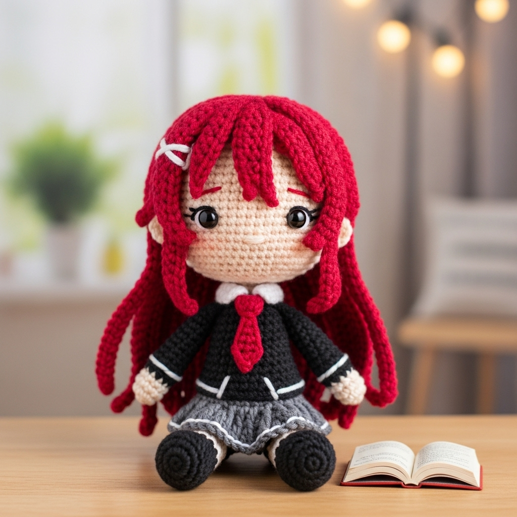 Los amigurumis de personajes de anime están conquistando el mundo