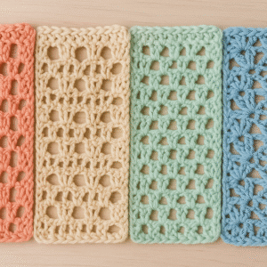 Cómo Hacer Puntos Calados para Verano de Crochet Paso a Paso