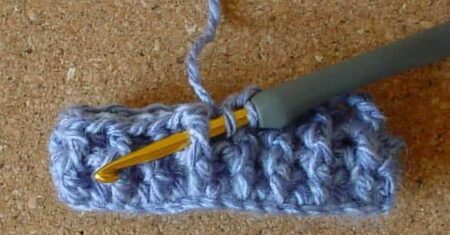 Cómo hacer Puntos de Relieve Frontal y Trasero de Crochet paso a paso