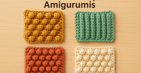 Cómo hacer Puntos en 3D para Amigurumis Especiales de Crochê paso a paso