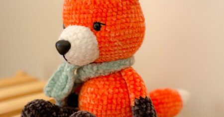 Aprende a Hacer un Amigurumi de Peluche: Zorra Soñadora Paso a Paso