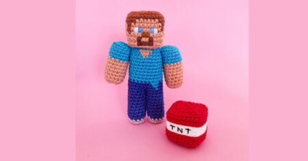 Cómo Hacer Amigurumi de Minecraft: Receta Completa Paso a Paso