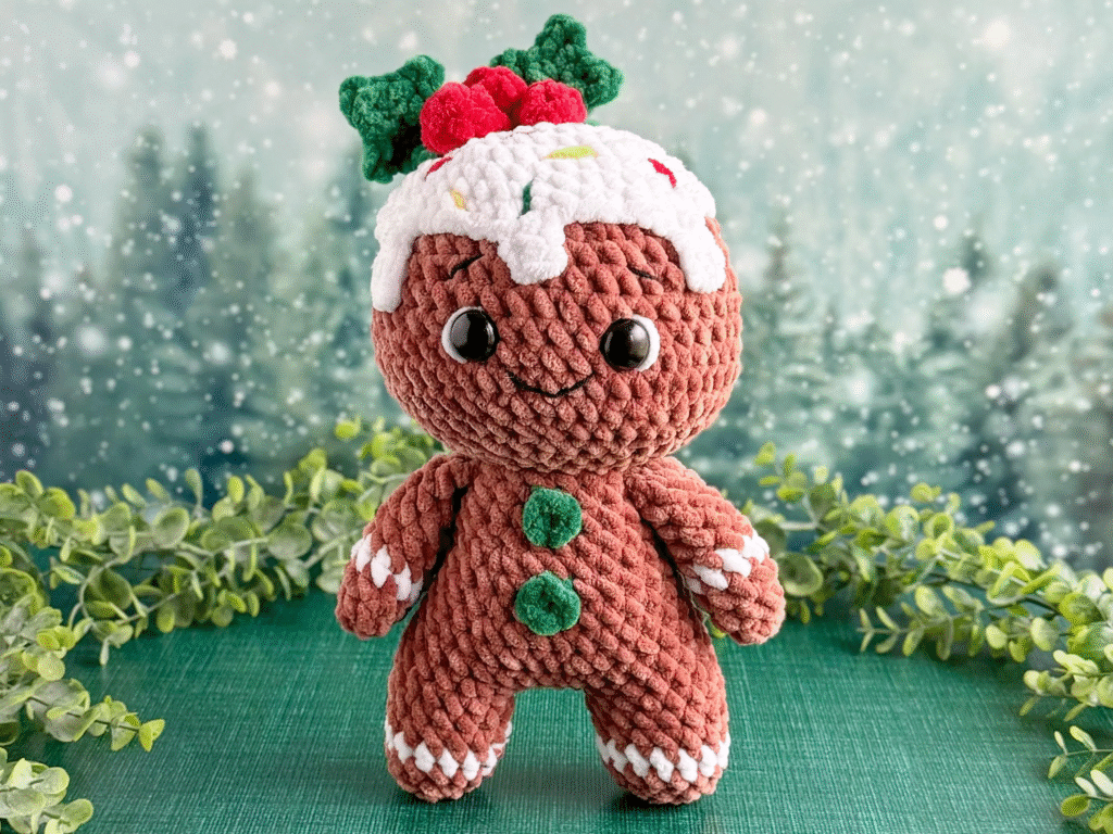 Cómo Hacer un Amigurumi Galleta de Navidad