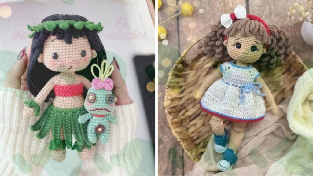 30 recetas de muñecas amigurumi están llamando la atención entre amantes del crochet creativo