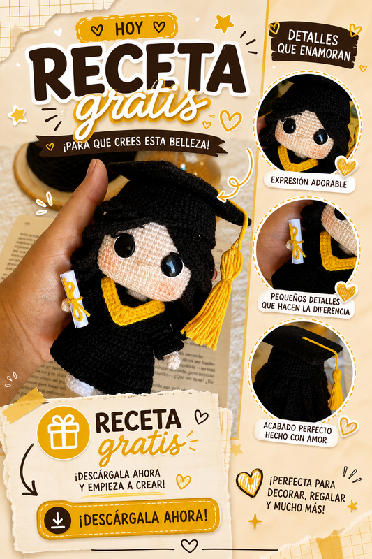 Receta gratis de amigurumi