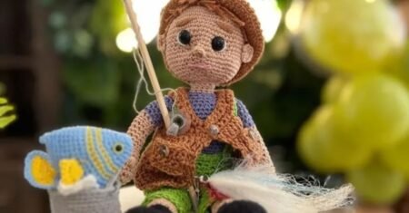 Amigurumi muñeco pescador: cómo hacerlo paso a paso, del carrete al sombrero