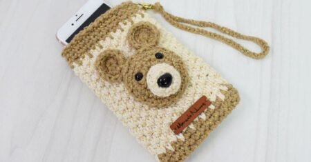 Cómo hacer una bolsita de celular en amigurumi a crochet: guía paso a paso